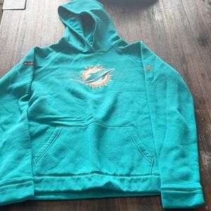 Under Armour NFL Dolphins  Hooded kids Sweater